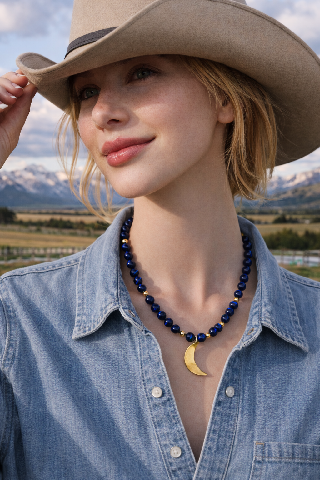 The Montana Under the Moon Necklace