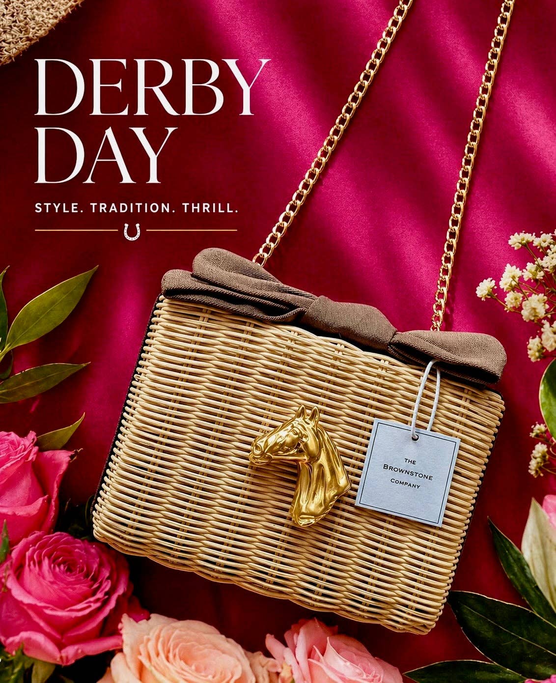 Derby Bow Clutch - Charcoal: Charcoal