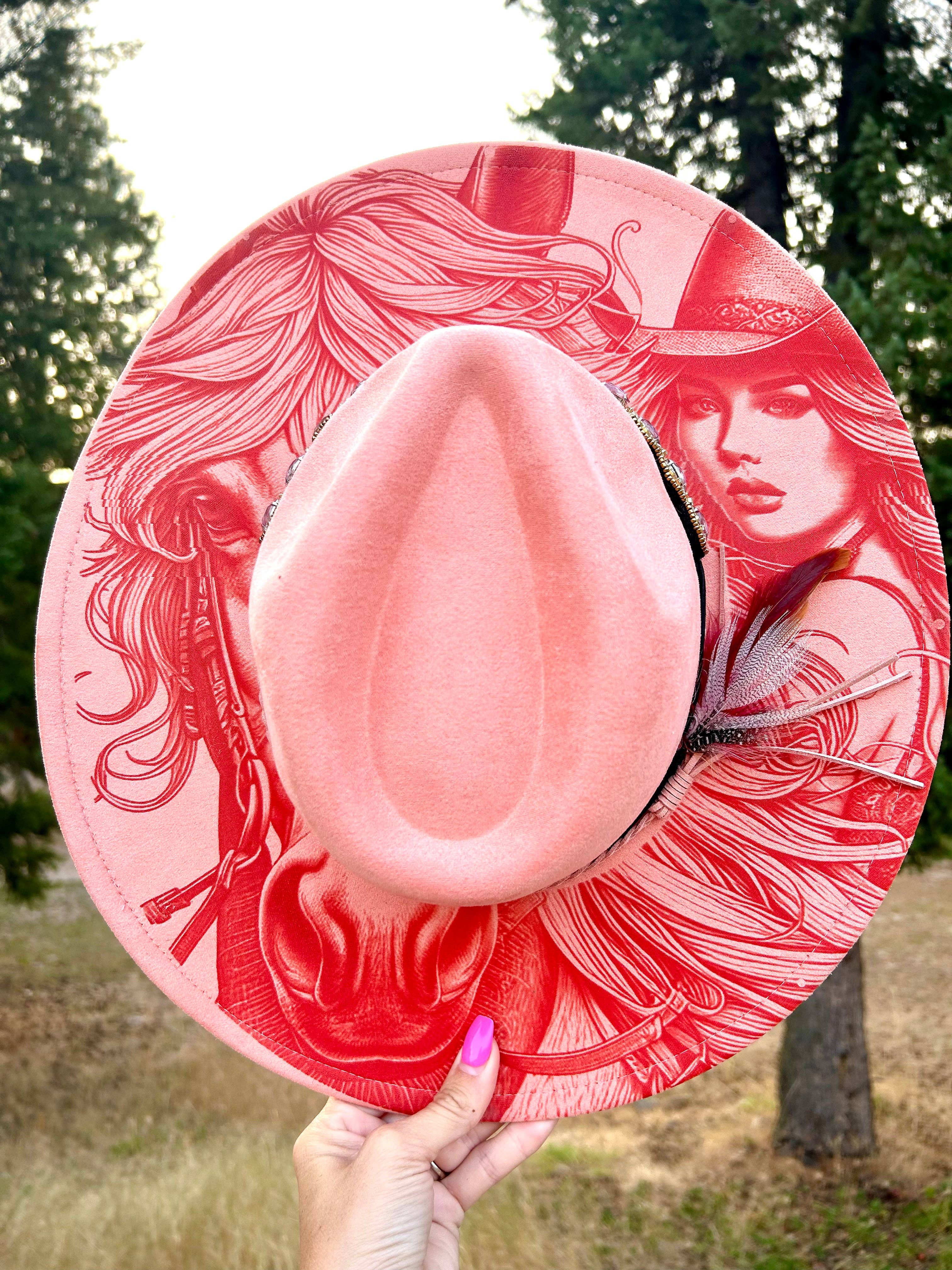 Cowgirl Fedora Hat