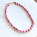 Desert Bloom Lilac Necklace: 18 inch