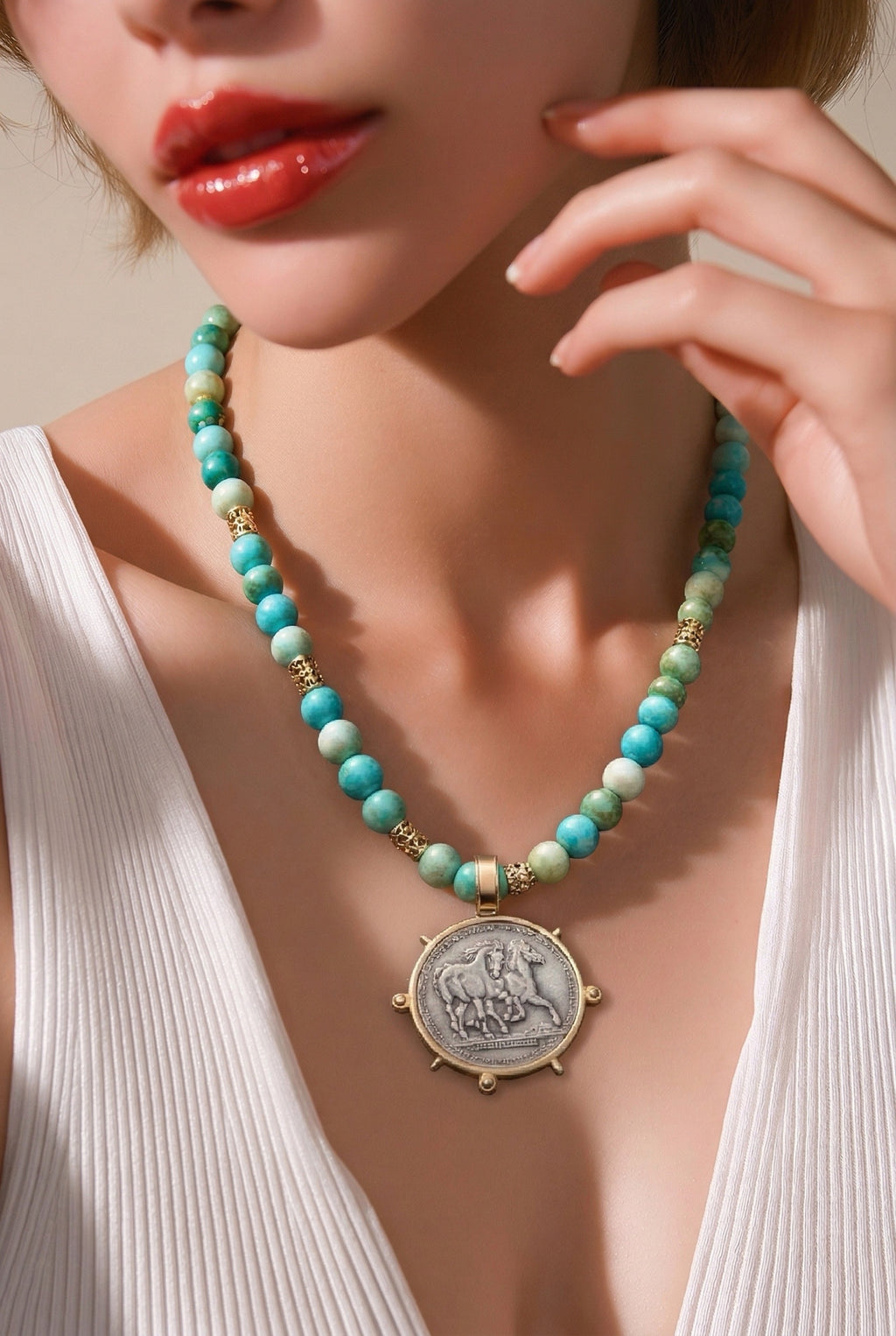 The Montana Turquoise Statement Necklace