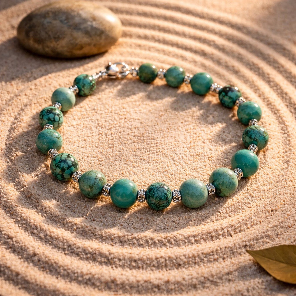 The Wilma Turquoise and Silver Necklace