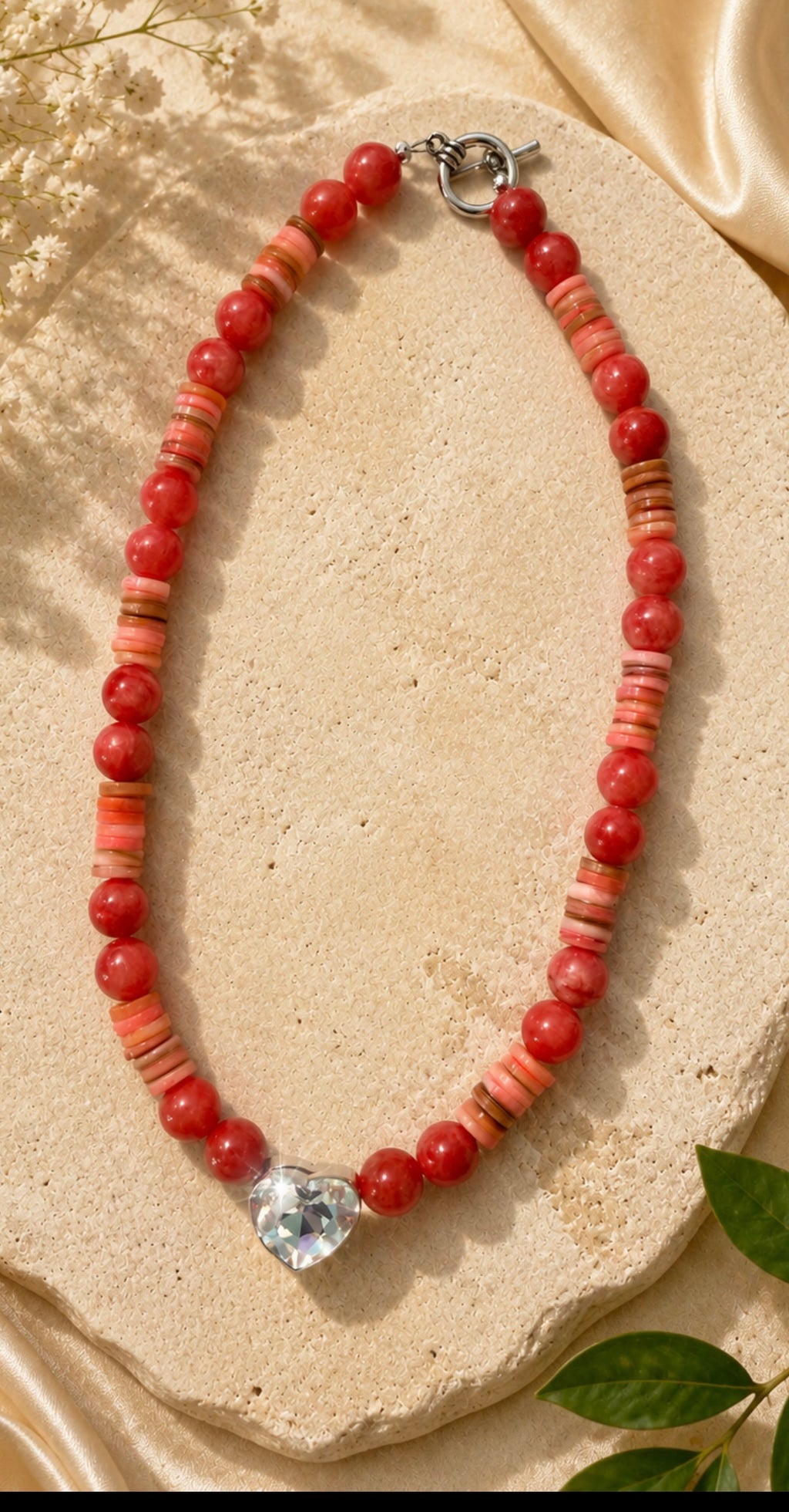 Crystal Heart Necklace