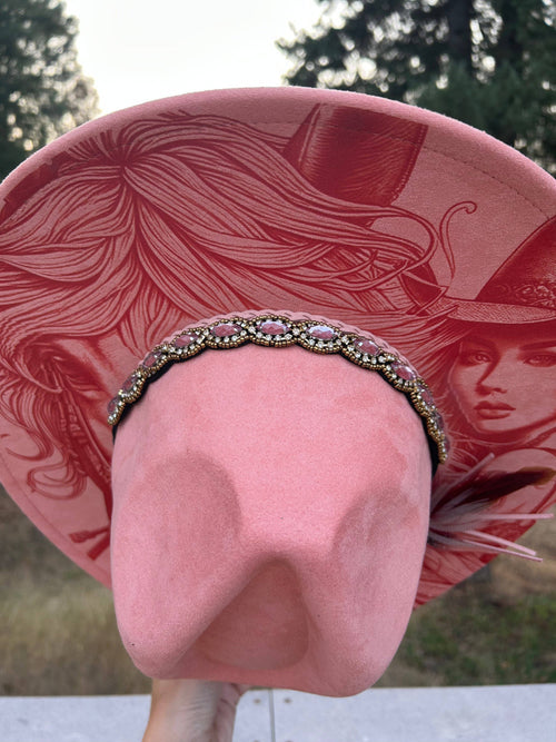 Cowgirl Fedora Hat