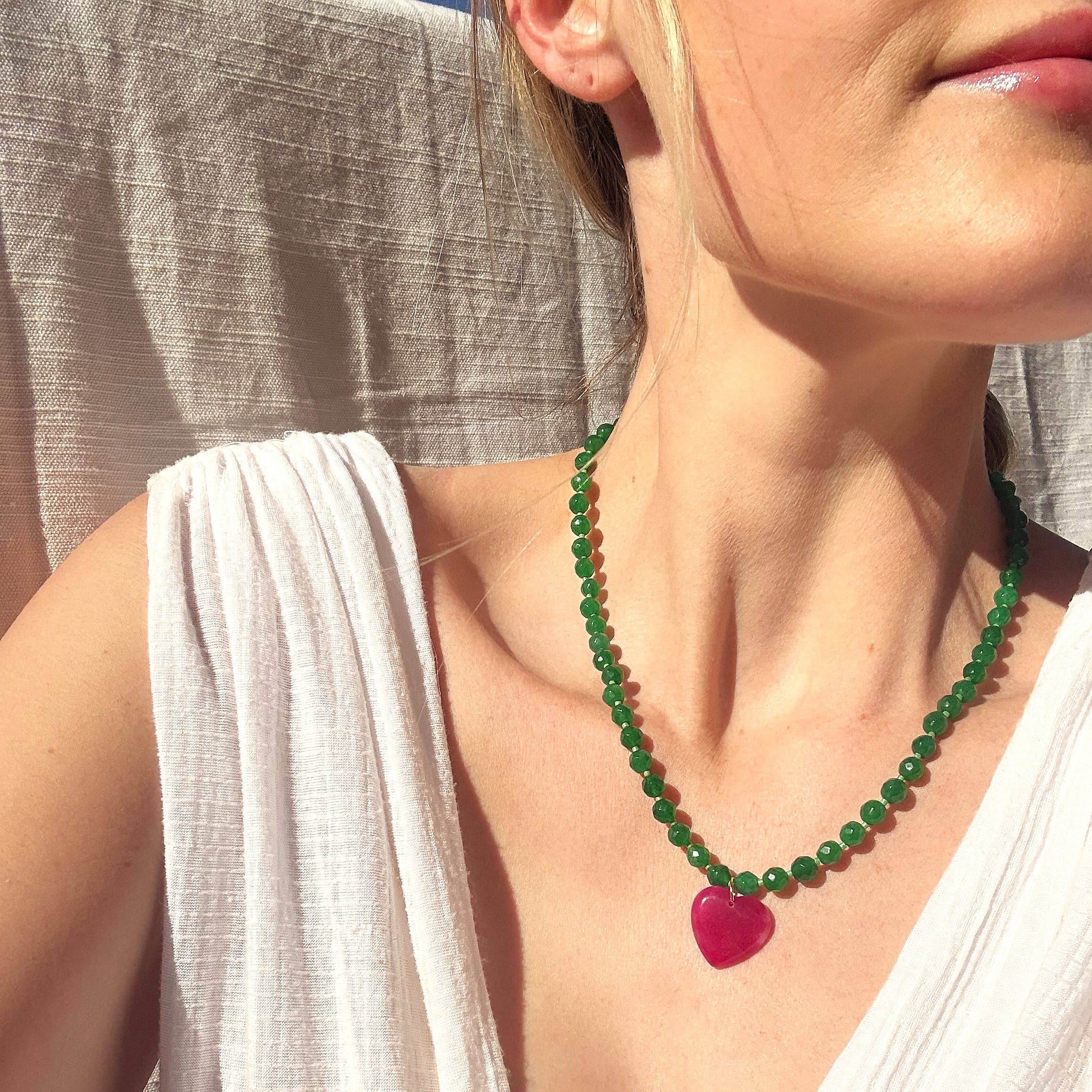 Abel Beaded Necklace: 20 inch