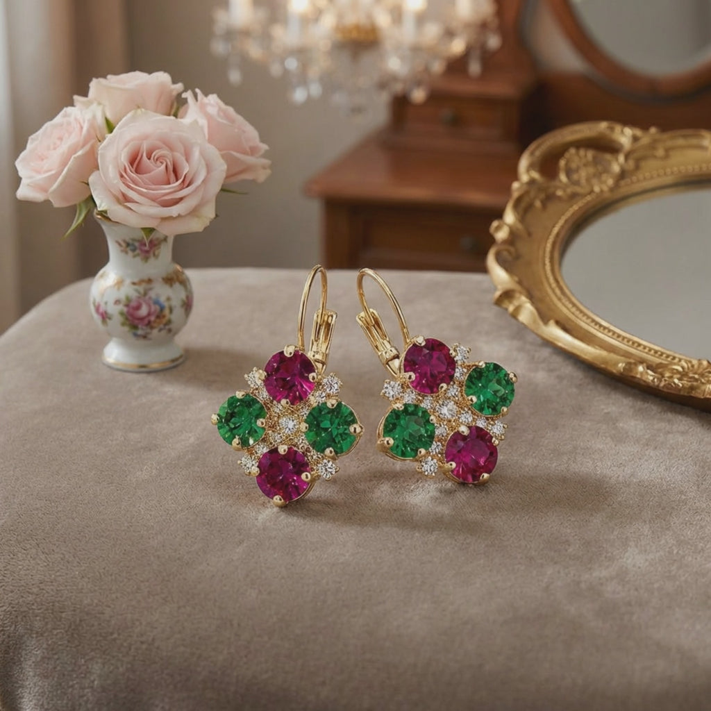 Palm Beach Lily Earrings